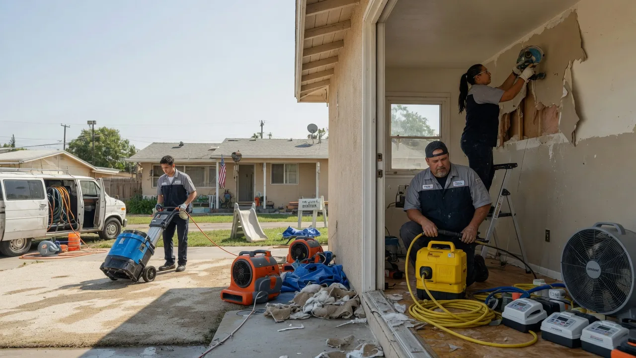 Water Damage Restoration in Fittstown, OK near me
